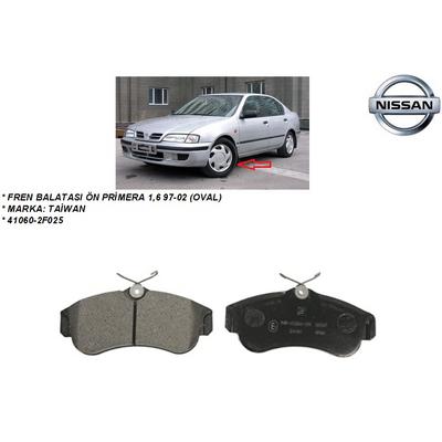 FREN BALATASI ÖN PRİMERA 1,6 97-02 (OVAL)