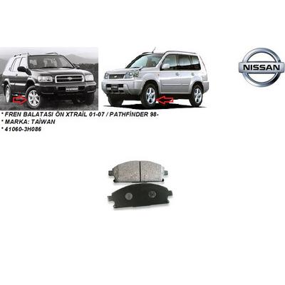 FREN BALATASI ÖN XTRAİL 01-07 T30 PATHFİNDER 98-