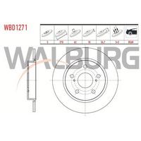 FREN DİSKİ ARKA COROLLA AURİS 07- (DİZEL D4D) 12-15 16-19 BENZ DZL 270mm(5)
