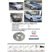 FREN DİSKİ ÖN CİVİC 96-00 1,6  01-05 1,6  JAZZ 09-  CİTY 09-12 20- 262 mm (4)
