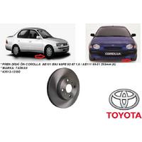 FREN DİSKİ ÖN COROLLA  AE101 ENJ 4AFE 92-97 1,6  AE111 99-01 255mm (4)
