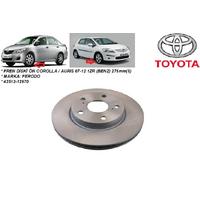 FREN DİSKİ ÖN COROLLA  AURİS 07-12 1ZR (BENZ) 275mm(5)