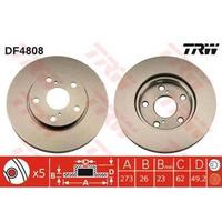 FREN DİSKİ ÖN COROLLA  AURİS 07-12 D4D 273mm (5)