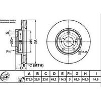 FREN DİSKİ ÖN COROLLA  AURİS 07-12 D4D 273mm (5)