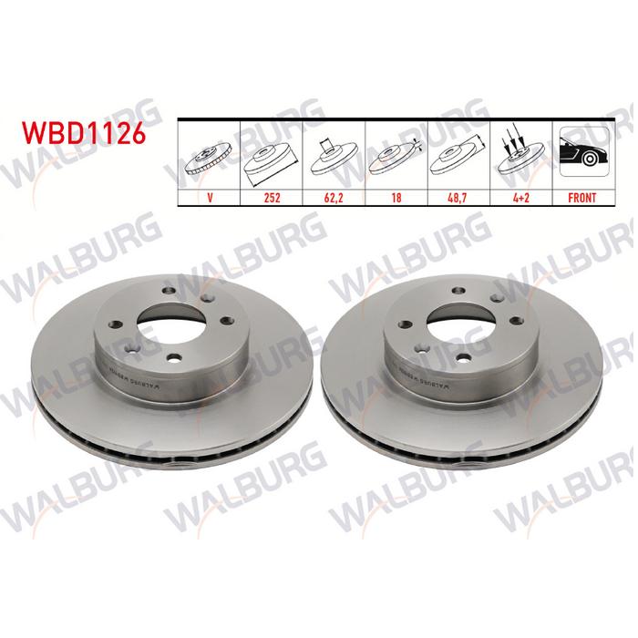 FREN DİSKİ ÖN İ10 13- 1,2  PİCANTO 15- 252 mm (4)