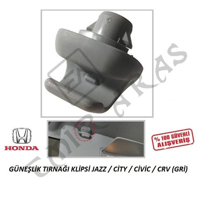 GÜNEŞLİK TIRNAĞI KLİPSİ JAZZ  CİTY  CİVİC  CRV (GRİ)