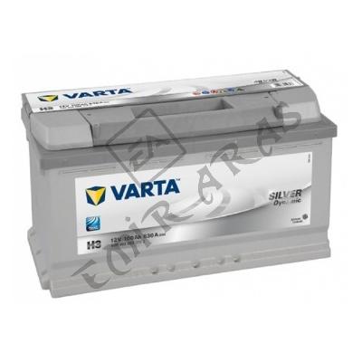 H3 AKÜ 12V 100 AH SILVER DYNAMIC