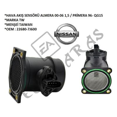 HAVA AKIŞ SENSÖRÜ ALMERA 00-06 1,5  PRİMERA 96- QG15