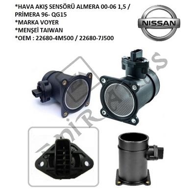 HAVA AKIŞ SENSÖRÜ ALMERA 00-06 1,5  PRİMERA 96- QG15