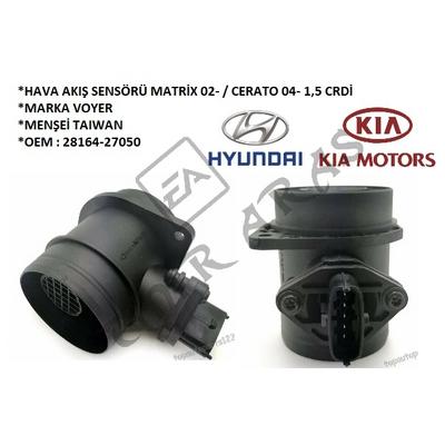 HAVA AKIŞ SENSÖRÜ MATRİX 02-  CERATO 04- 1,5 CRDİ (D4FA)