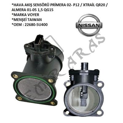HAVA AKIŞ SENSÖRÜ PRİMERA 02- P12  XTRAİL QR20  ALMERA 01-05 1,5 QG15