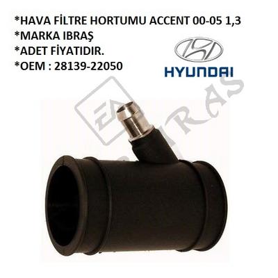 HAVA FİLTRE HORTUMU ACCENT 95-00 1,5  00-05 1,3 (BORULU)