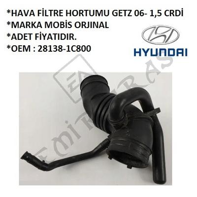 HAVA FİLTRE HORTUMU GETZ 06- 1,5 CRDİ