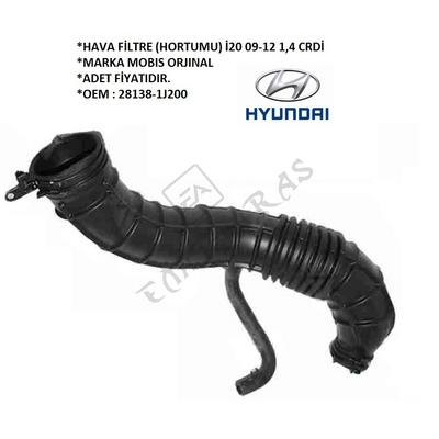 HAVA FİLTRE (HORTUMU) İ20 09-12 1,4 CRDİ