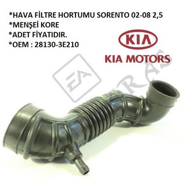 HAVA FİLTRE HORTUMU SORENTO 02-08 2,5