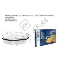 HAVA FİLTRESİ COROLLA  AURİS 07-12  12-18 1,4 D4D  AVENSİS 12- 2,0 (DİZEL)