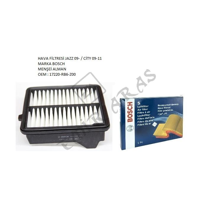 HAVA FİLTRESİ JAZZ 09- L13Z CİTY 09-11 L13Z