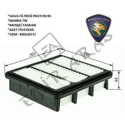 HAVA FİLTRESİ PROTON 98-00 01-08 WAJA