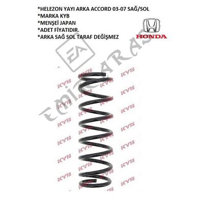HELEZON YAYI ARKA ACCORD 03-07 SAĞSOL