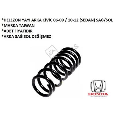 HELEZON YAYI ARKA CİVİC 07-09  10-12 FD6 (SEDAN) SAĞ SOL