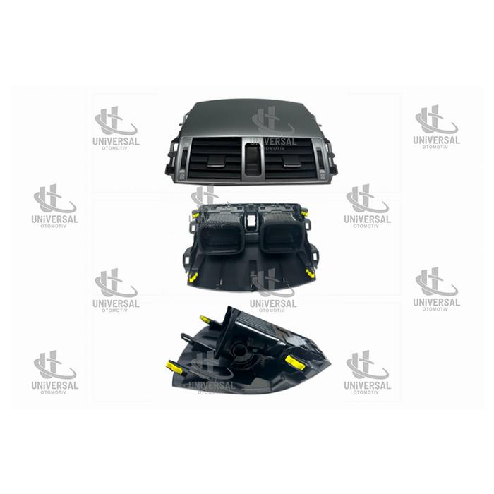 IZGARA KALORİFER COROLLA 07-12 ORTA (GÜMÜŞ GRİ)