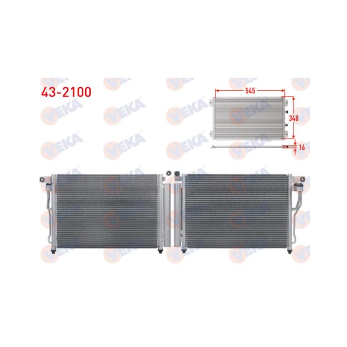 KLİMA RADYATÖRÜ ACCENT ERA 06-12 1,5 CRDİ DİZEL