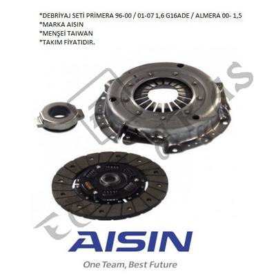 KN-008  DEBRİYAJ SETİ PRİMERA 96-00  01-07 1,6 GA16DE  ALMERA 00- 1,5