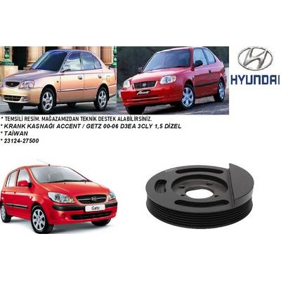 KRANK KASNAĞI ACCENT  GETZ 00-06 D3EA 3CLY 1,5 DİZEL