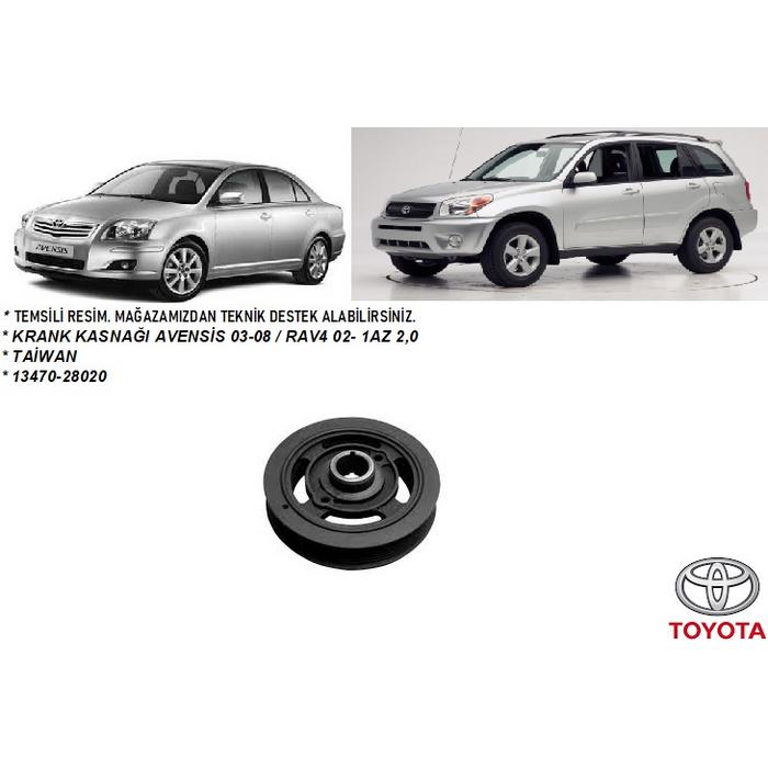KRANK KASNAĞI AVENSİS 03-08  RAV4 02- 1AZ 2,0