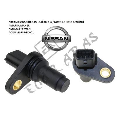 KRANK SENSÖRÜ QASHQAİ 08- 1,6  NOTE 1,6 HR16 BENZ