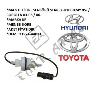 MAZOT FİLTRE SENSÖRÜ STAREX H100 KMY 05-  COROLLA 03-06  06-