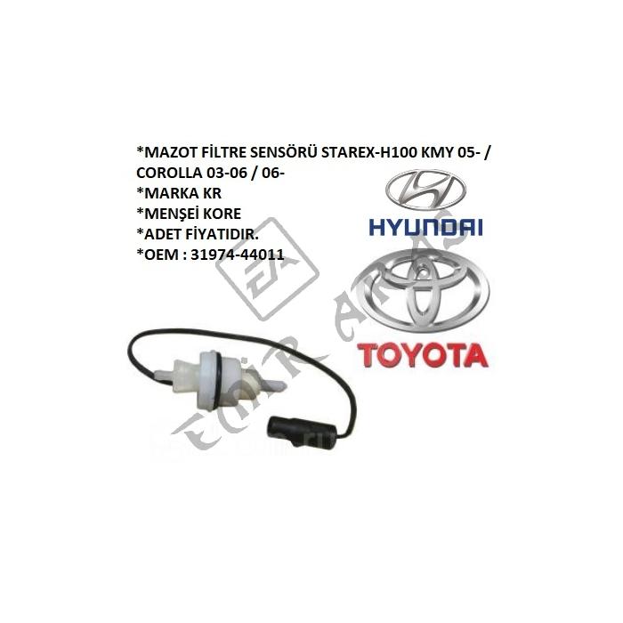 MAZOT FİLTRE SENSÖRÜ STAREX H100 KMY 05-  COROLLA 03-06  06-