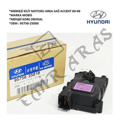MERKEZİ KİLİT MOTORU ARKA SAĞ ACCENT 00-06