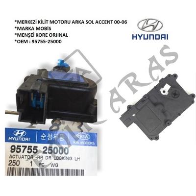 MERKEZİ KİLİT MOTORU ARKA SOL ACCENT 00-06
