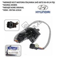 MERKEZİ KİLİT MOTORU ÖN ARKA SAĞ GETZ 03-05 (4 FİŞ)