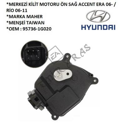 MERKEZİ KİLİT MOTORU ÖN SAĞ ACCENT ERA 06-  RİO 06-11