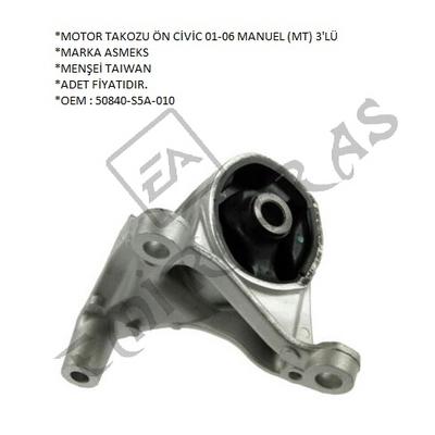 MOTOR TAKOZU ÖN CİVİC 01-06 MANUEL (MT) 3'LÜ
