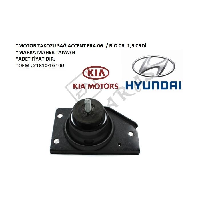 MOTOR TAKOZU SAĞ ACCENT ERA 06-  RİO 06- 1,5 CRDİ (YERLİ)