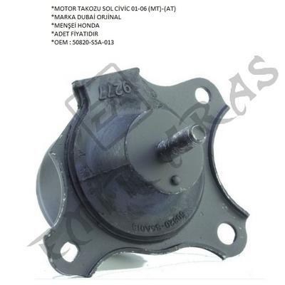 MOTOR TAKOZU SOL CİVİC 01-06 MAN.(MT) OTOM.(AT) (YAĞLI) (DUBAİ)