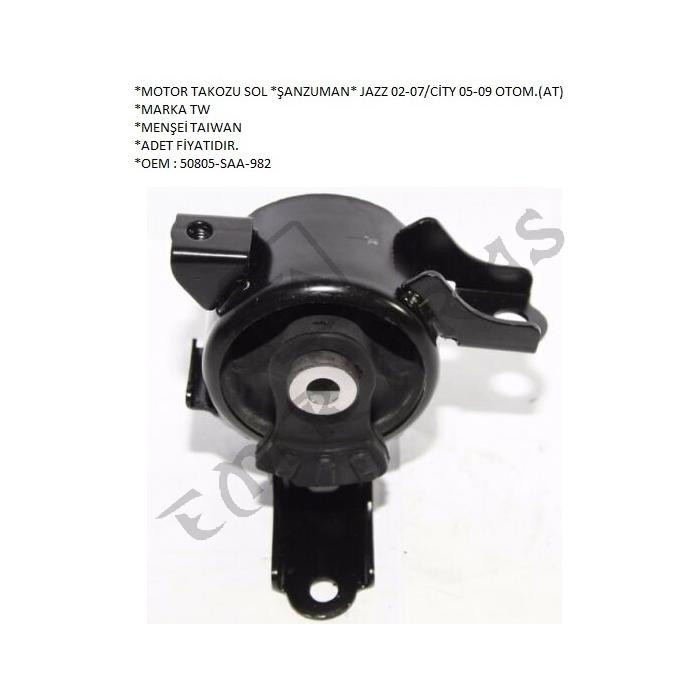 MOTOR TAKOZU SOL ŞANZUMAN JAZZ 02-07 CİTY 05-09 OTOM.(AT)