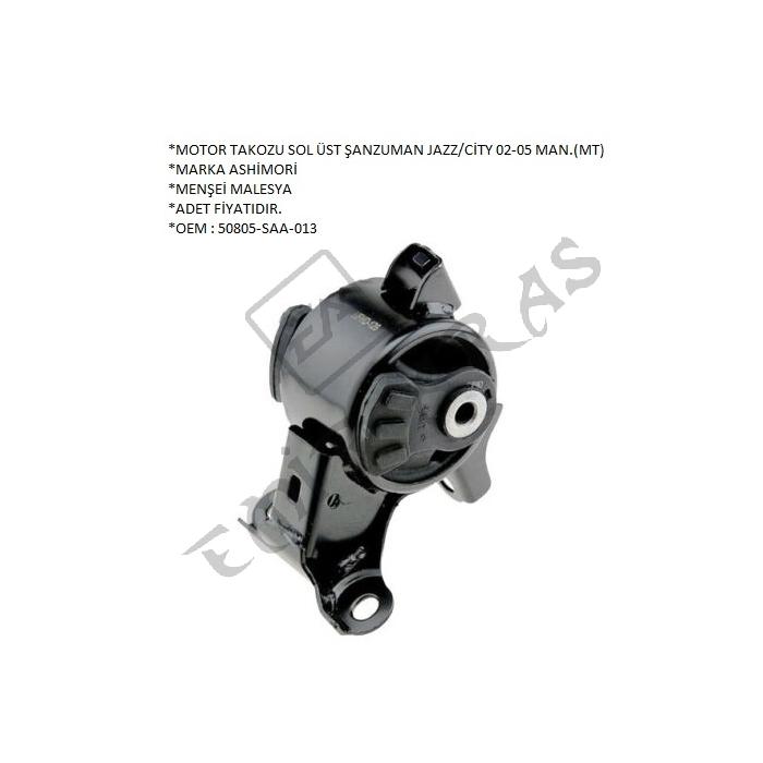 MOTOR TAKOZU SOL ÜST ŞANZUMAN JAZZ CİTY 02-08 MAN.(MT)