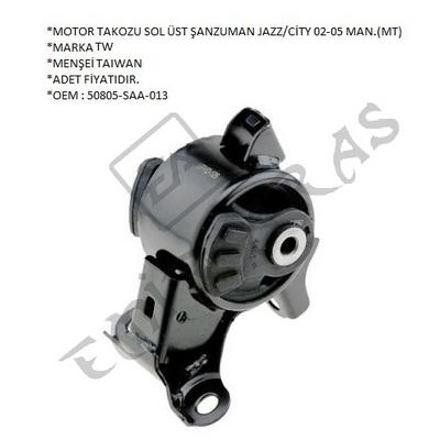 MOTOR TAKOZU SOL ÜST ŞANZUMAN JAZZ CİTY 02-08 MAN.(MT)