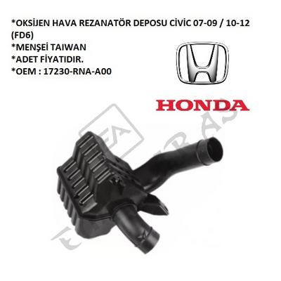 OKSİJEN HAVA REZANATÖR DEPOSU CİVİC 07-09  10-12 (FD6)
