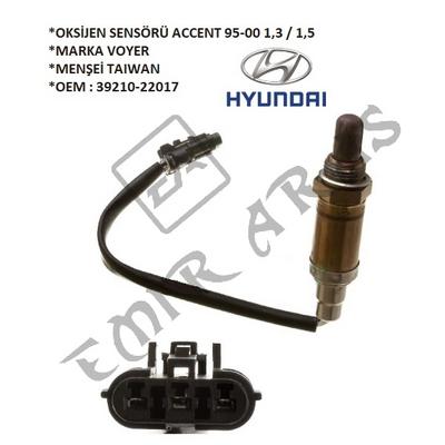 OKSİJEN SENSÖRÜ ACCENT 95-00 1,3  1,5 (39210-22017) (DİŞİ)