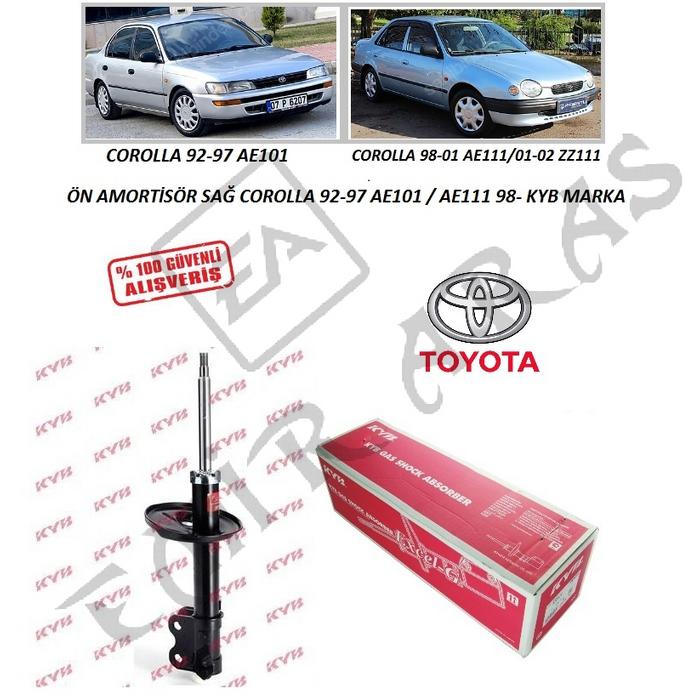 ÖN AMORTİSÖR SAĞ COROLLA 92-97 AE101  AE111 98-