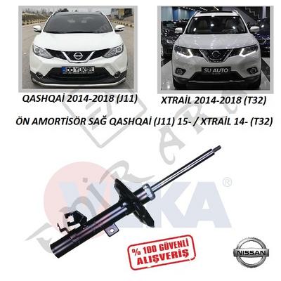 ÖN AMORTİSÖR SAĞ QASHQAİ (J11) 15-  XTRAİL 14- (T32)
