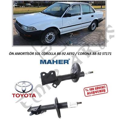 ÖN AMORTİSÖR SOL COROLLA 88-92 AE92  CORONA 88-92 ST171