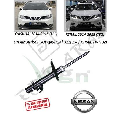 ÖN AMORTİSÖR SOL QASHQAİ (J11) 15-  XTRAİL 14- (T32)