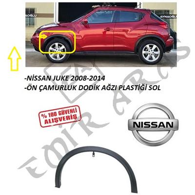 ÖN ÇAMURLUK DODİK AĞZI PLASTİĞİ SOL JUKE 08-14