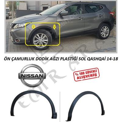 ÖN ÇAMURLUK DODİK AĞZI PLASTİĞİ SOL QASHQAİ 14-18 J11